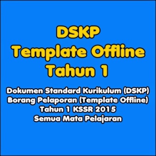 DSKP dan Template Offline Tahun 1